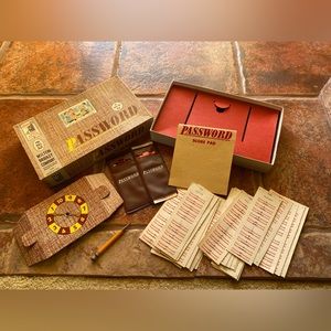 Vintage 1962 Password Board Game 4260 -Complete by Milton Bradley Co.